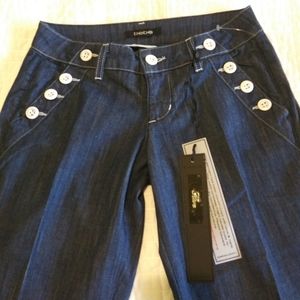 🔥BEBE SAILOR JEANS NWT $88 Size 25